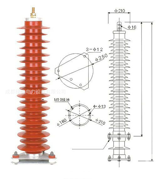 HY10WZ-90/235、HY10WZ-84/221電站型避雷器