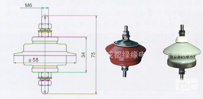 HY1.5W-0.28/1.3、HY1.5W-0.5/2.6低壓型避雷器